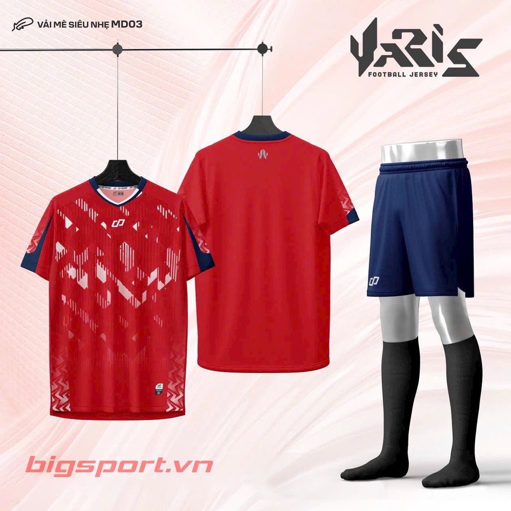 Áo đá bóng không logo CP Yaris