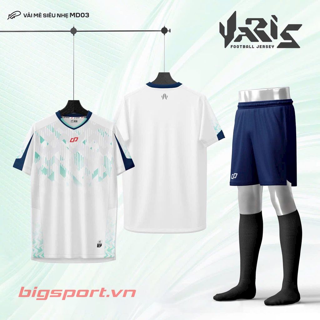 Áo đá bóng không logo CP Yaris