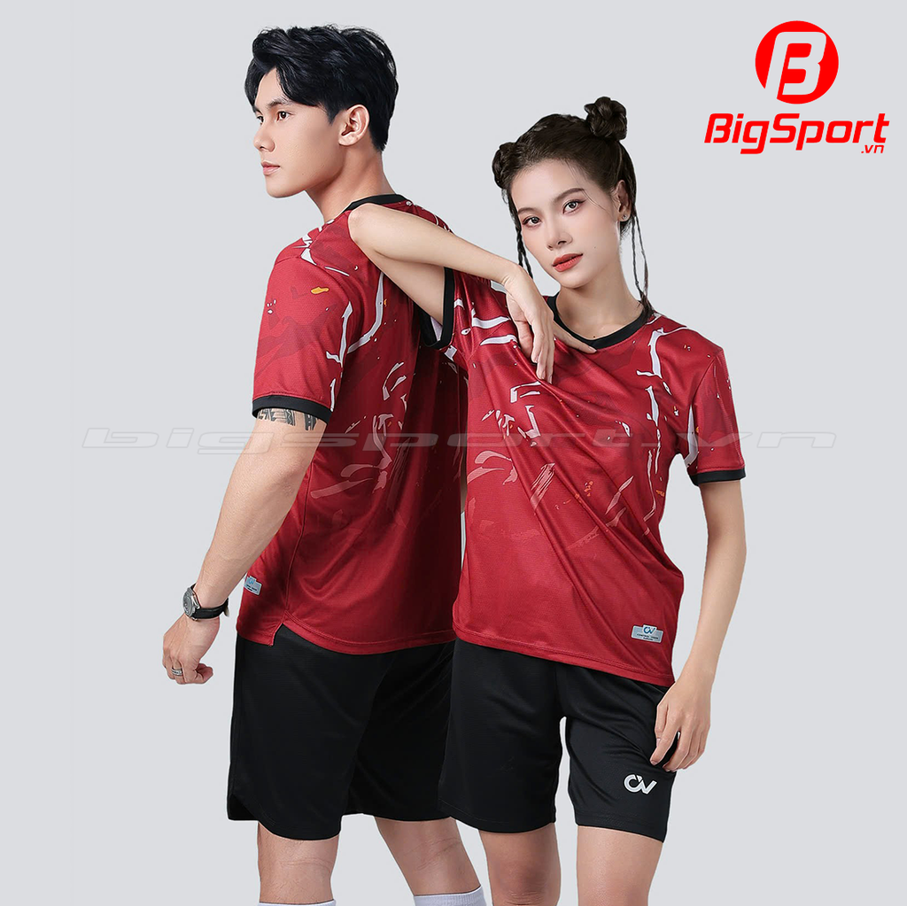 Áo đá bóng không logo CV Nova