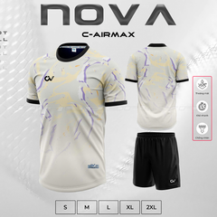 Áo đá bóng không logo CV Nova