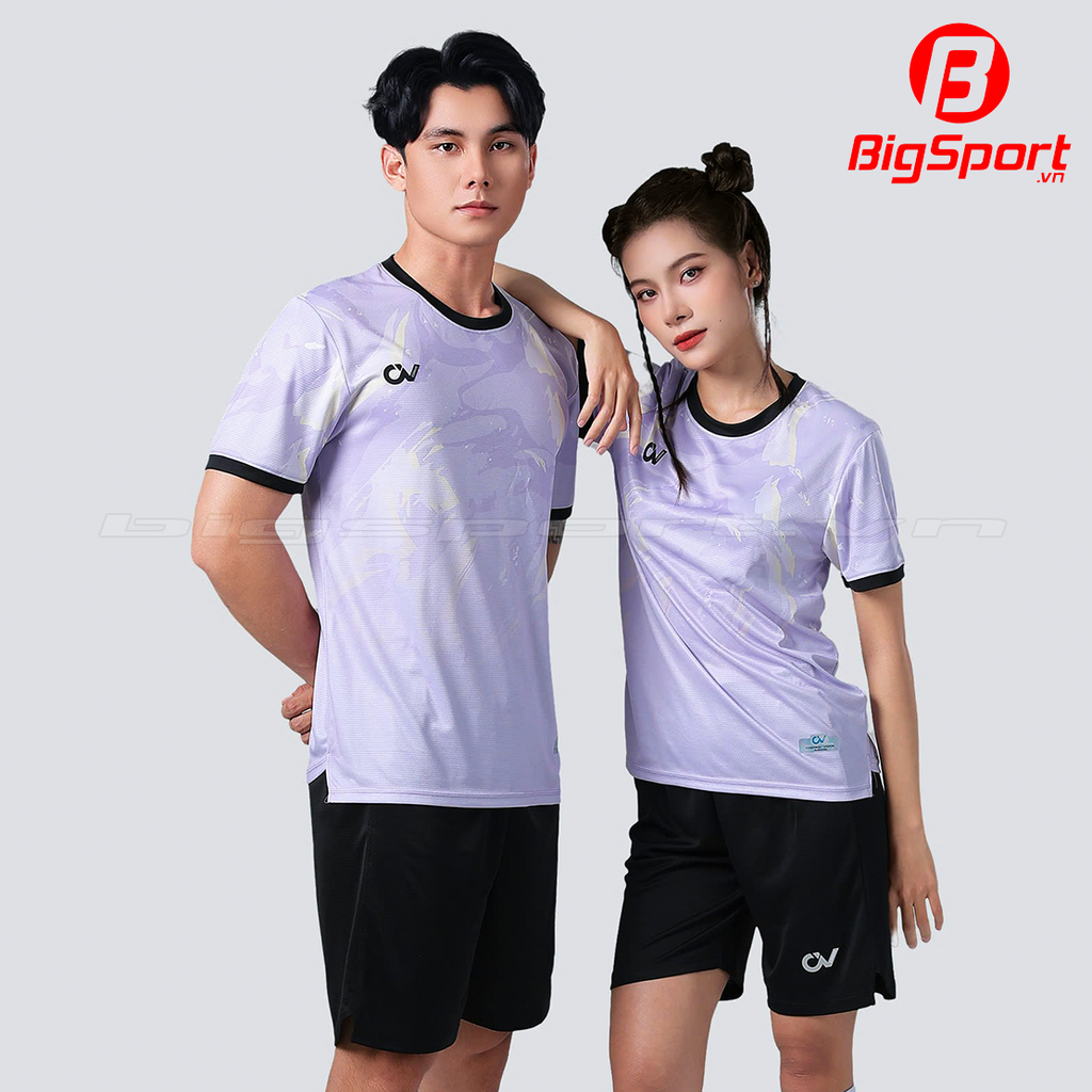 Áo đá bóng không logo CV Nova