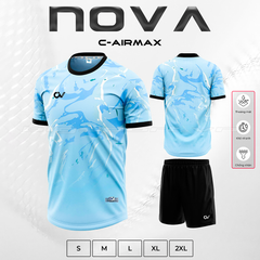 Áo đá bóng không logo CV Nova