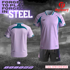 Áo đá bóng không logo CV Steel