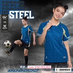 Áo đá bóng không logo CV Steel