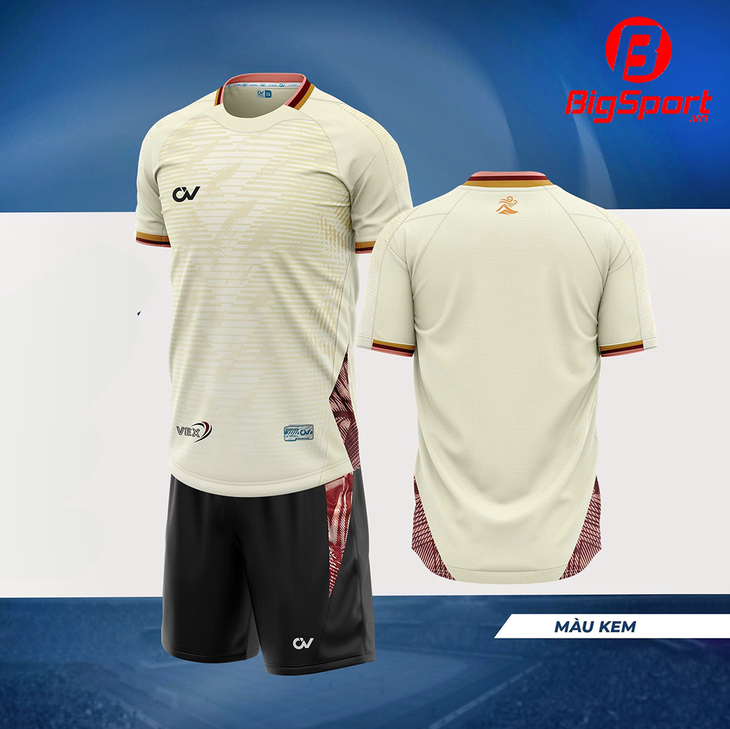 Áo đá bóng không logo CV VEX