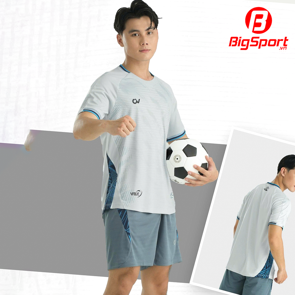 Áo đá bóng không logo CV VEX