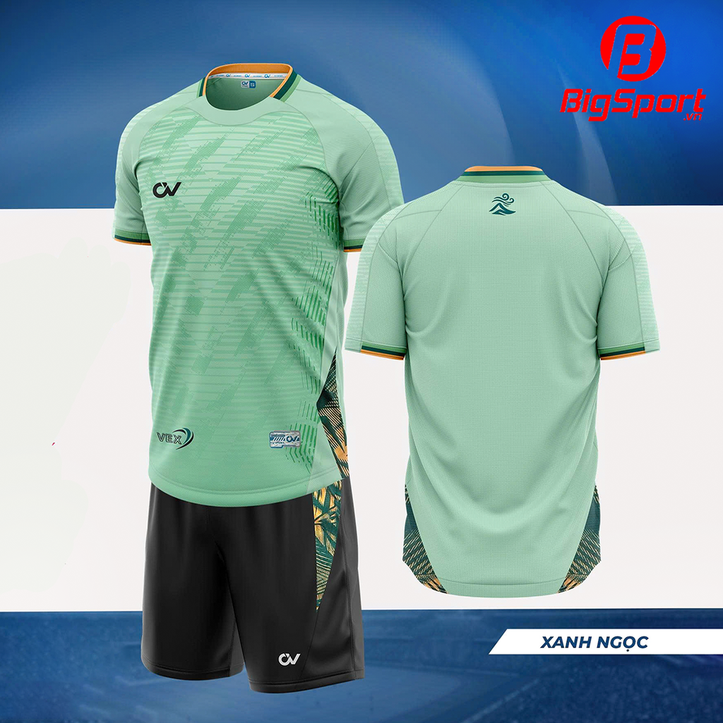 Áo đá bóng không logo CV VEX
