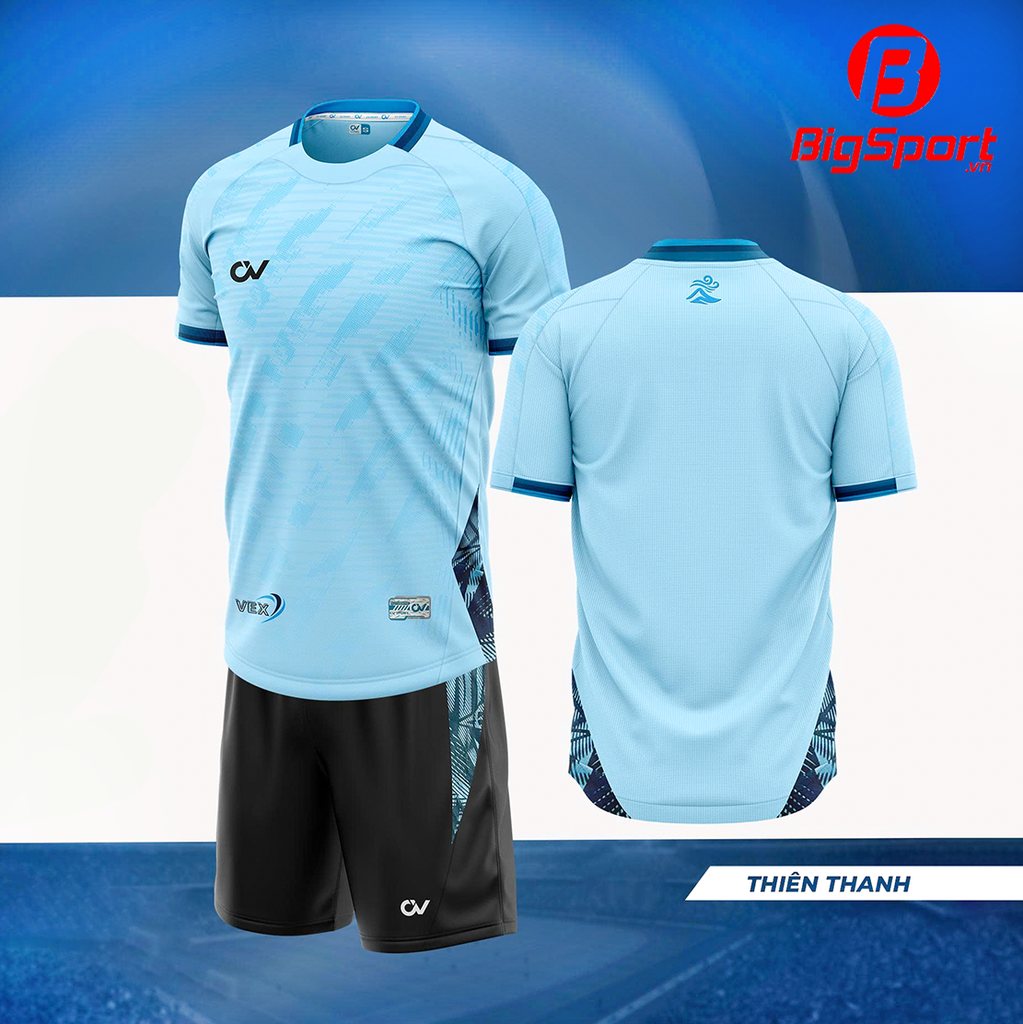 Áo đá bóng không logo CV VEX