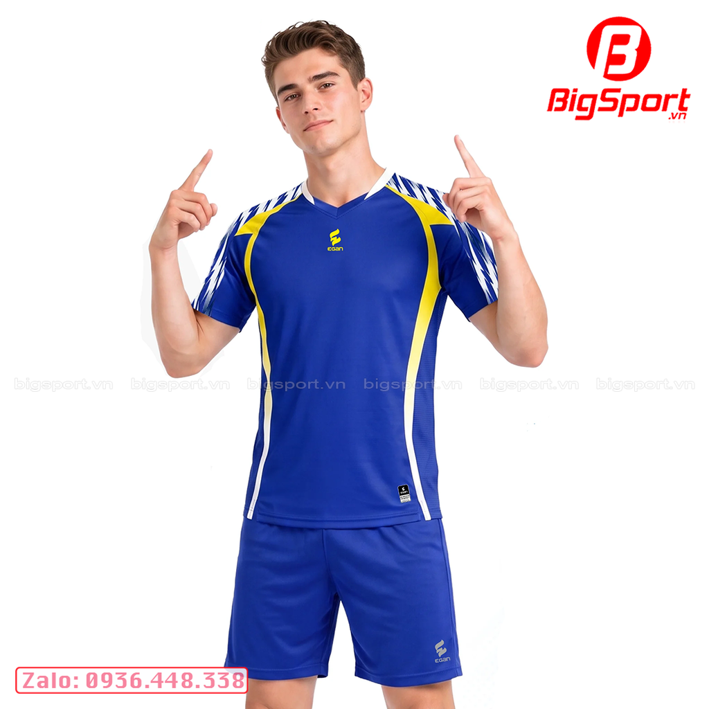 Áo đá bóng không logo Egan Glory
