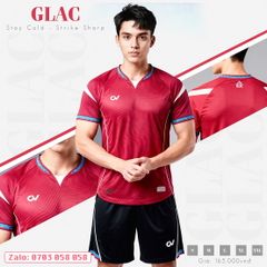 Áo đá bóng không logo CV Glac