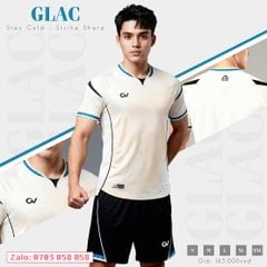 Áo đá bóng không logo CV Glac