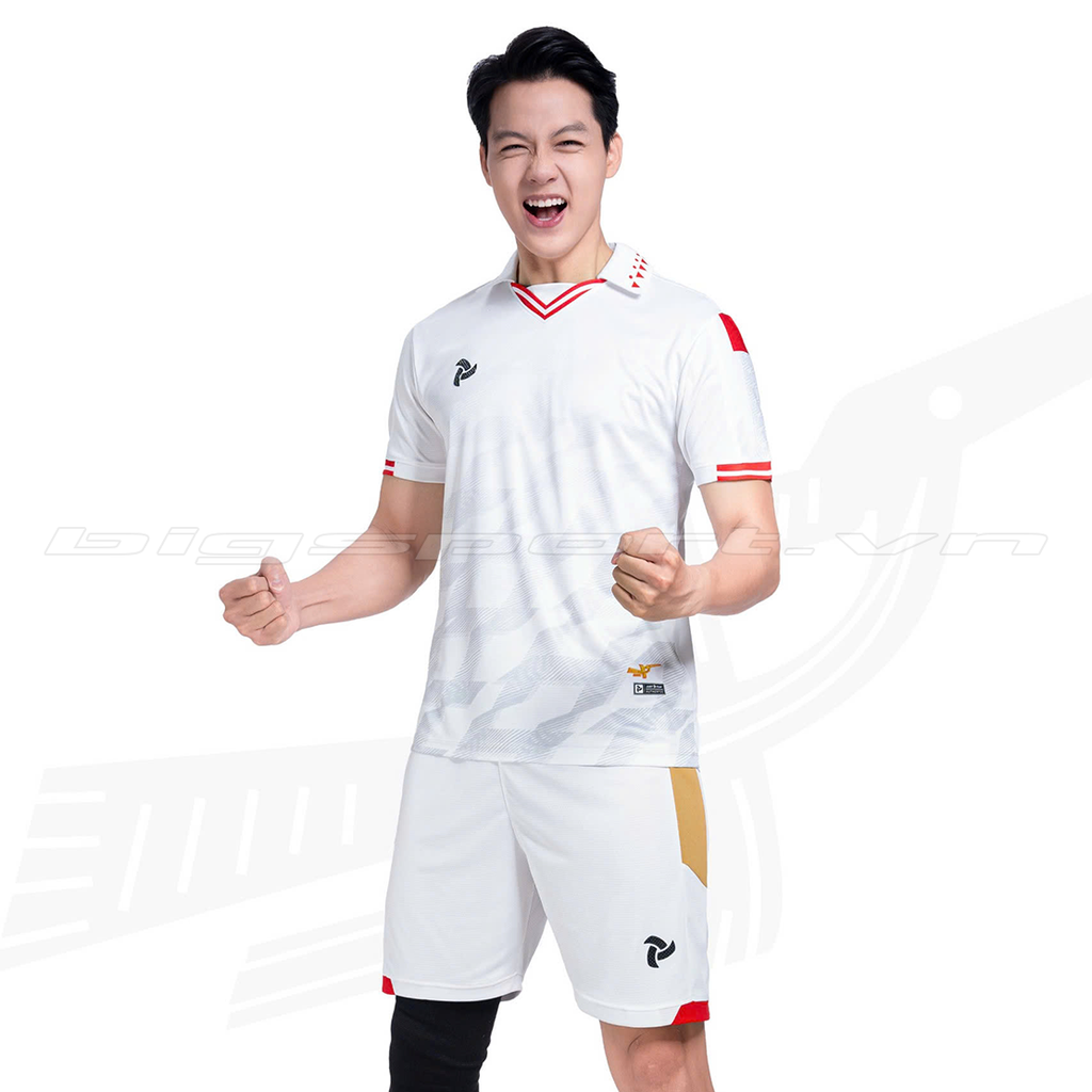 Áo đá bóng không logo JustPlay Warrior