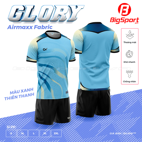 Áo đá bóng không logo Riki Glory