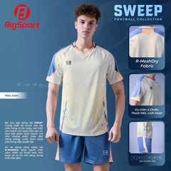 Áo đá bóng không logo Riki Star Sweep