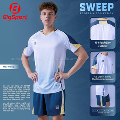 Áo đá bóng không logo Riki Star Sweep