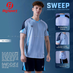 Áo đá bóng không logo Riki Star Sweep