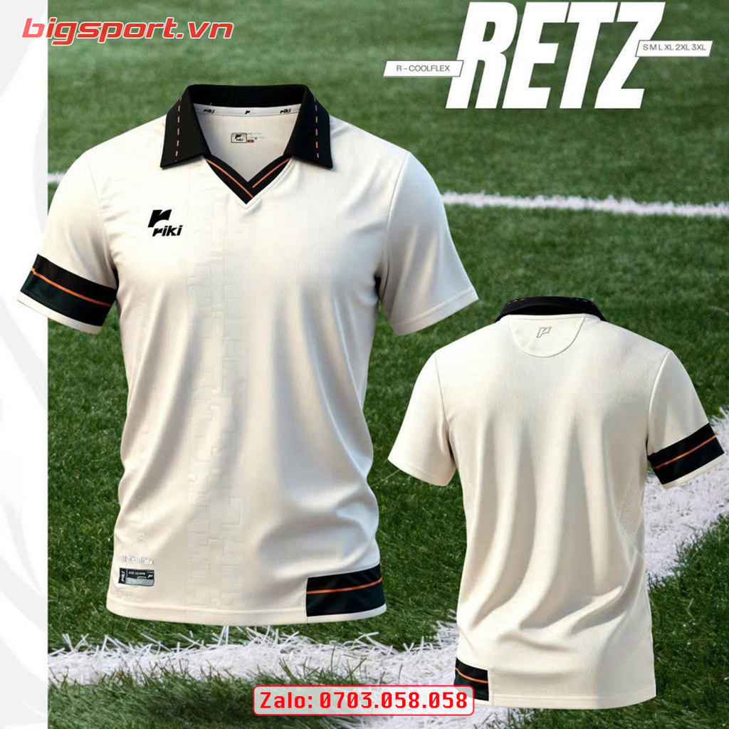 Áo đá bóng không logo Riki Standard RETZ