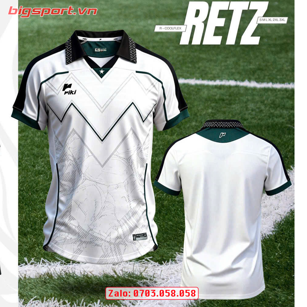 Áo đá bóng không logo Riki Standard RETZ