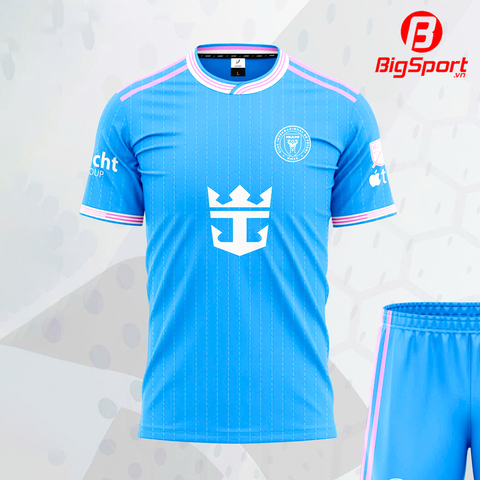 Áo đá bóng Miami sân khách 2025 - 2026 màu xanh da