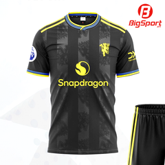 Áo đá bóng MU sân khách mùa giải 2025-2026 màu đen