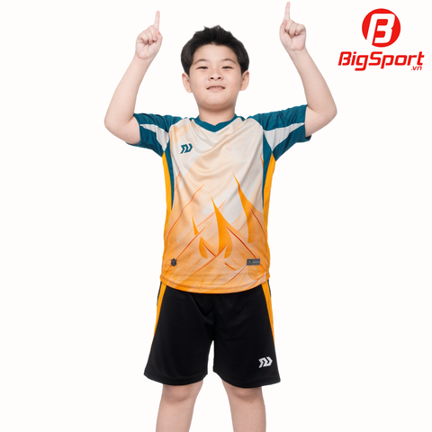 Áo đá bóng không logo trẻ em Bulbal Falcol 4