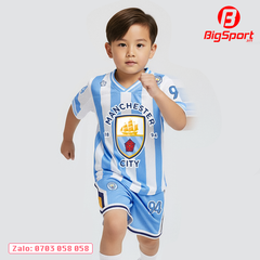 Áo đá bóng trẻ em Kid Design SS26 ManCity