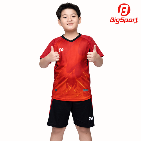 Áo đá bóng không logo trẻ em Bulbal Falcol 4