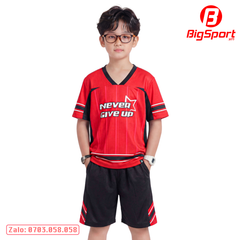 Áo đá bóng trẻ em JustPlay KID02