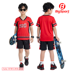 Áo đá bóng trẻ em JustPlay KID02