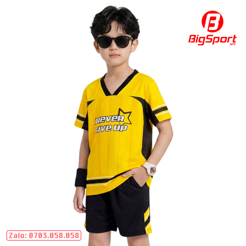 Áo đá bóng trẻ em JustPlay KID02