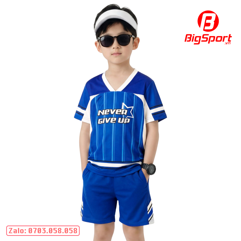 Áo đá bóng trẻ em JustPlay KID02