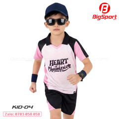 Áo đá bóng trẻ em JustPlay Kid 04