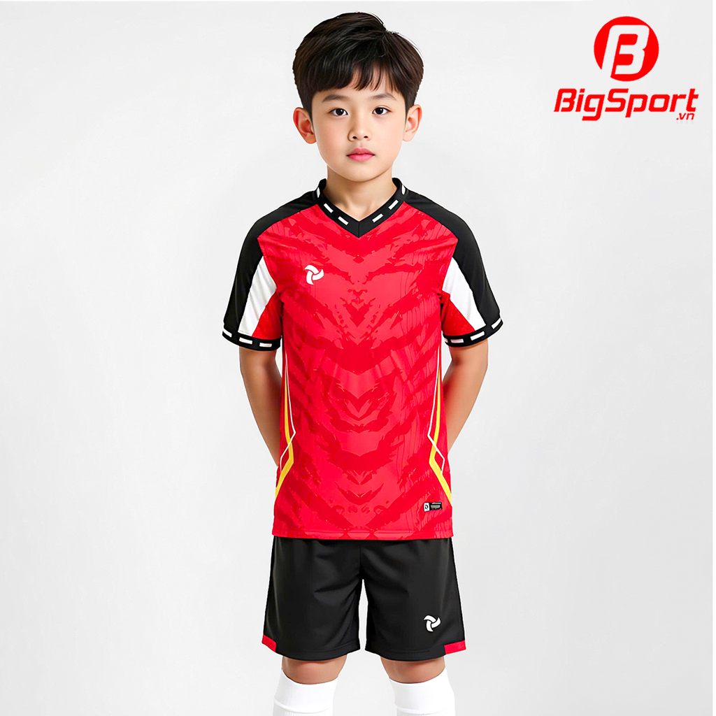 Áo bóng đá trẻ em không logo Justplay Phantor