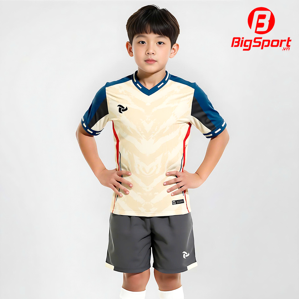 Áo bóng đá trẻ em không logo Justplay Phantor