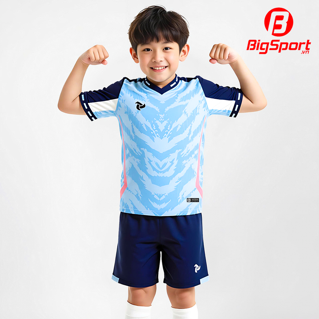 Áo bóng đá trẻ em không logo Justplay Phantor
