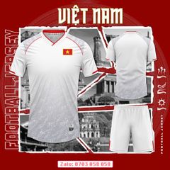 Áo đá bóng trẻ em CP cờ đỏ sao vàng Việt Nam
