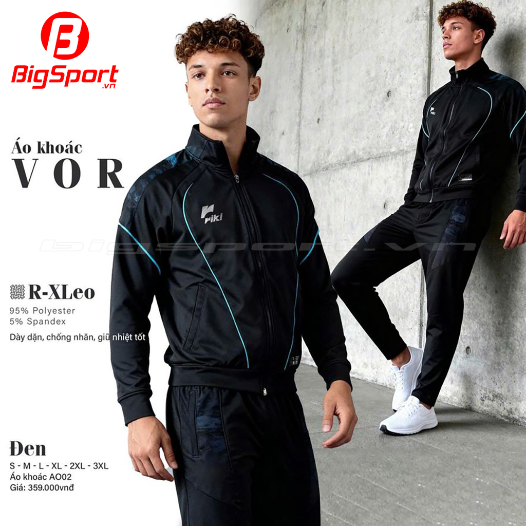 Áo khoác thể thao Riki Vor