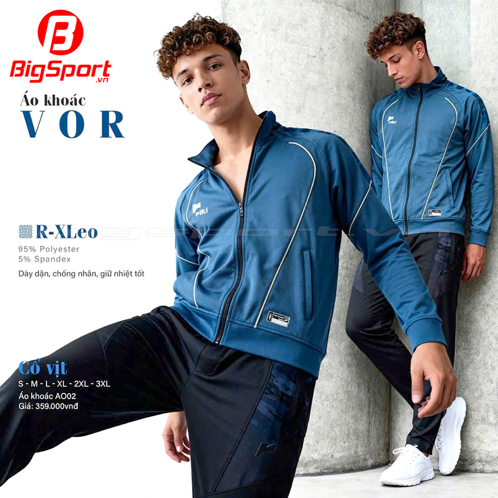 Áo khoác thể thao Riki Vor