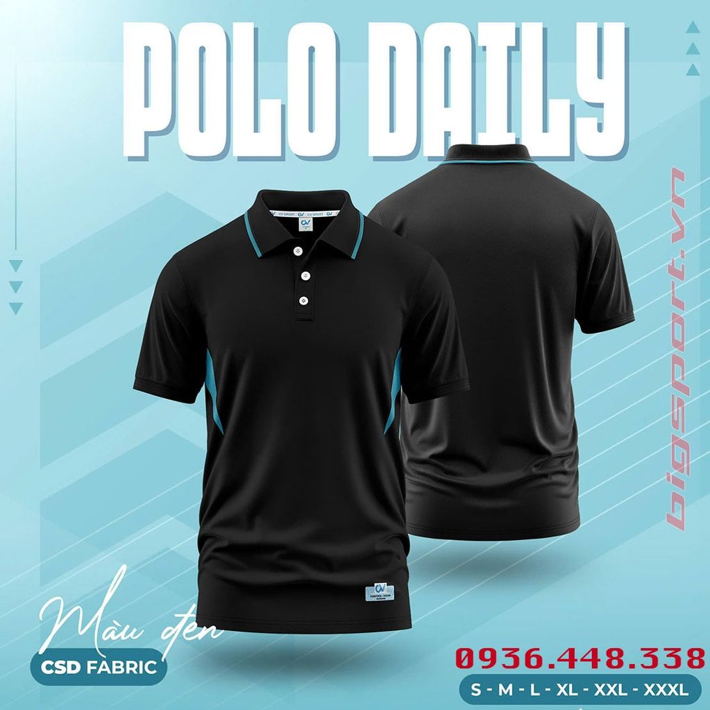 Áo Polo thể thao CV Daily