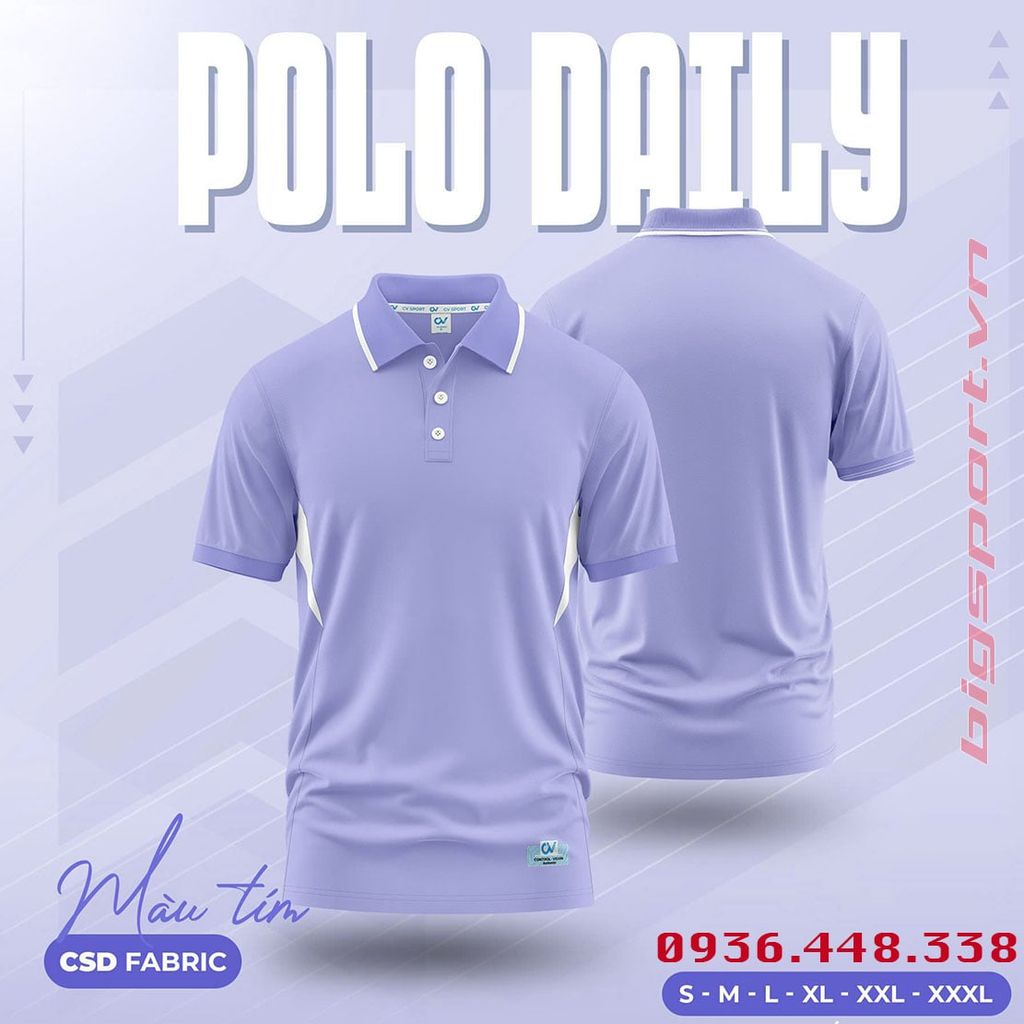 Áo Polo thể thao CV Daily