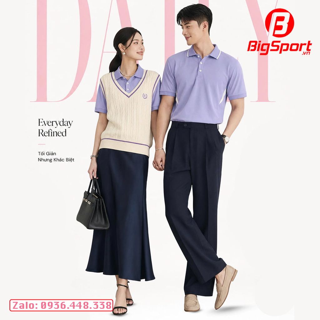Áo Polo thể thao CV Daily
