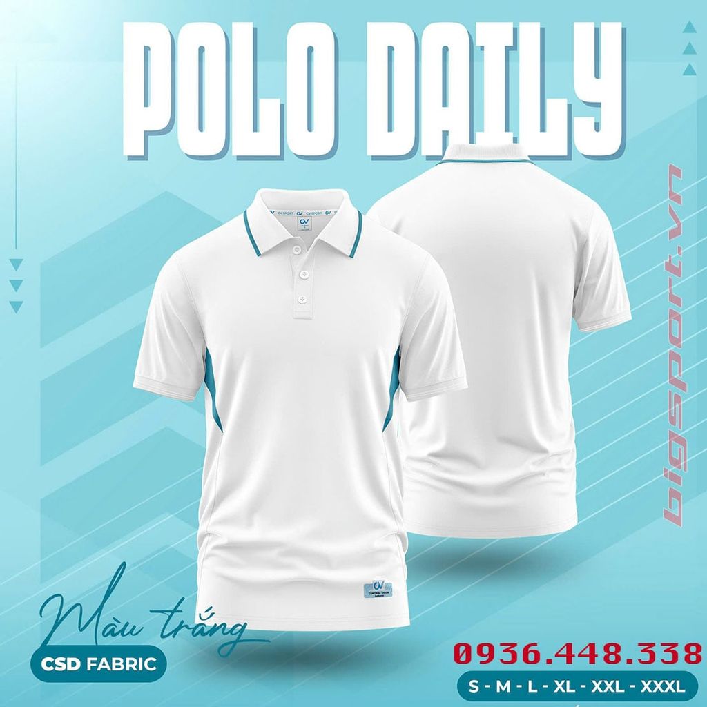 Áo Polo thể thao CV Daily