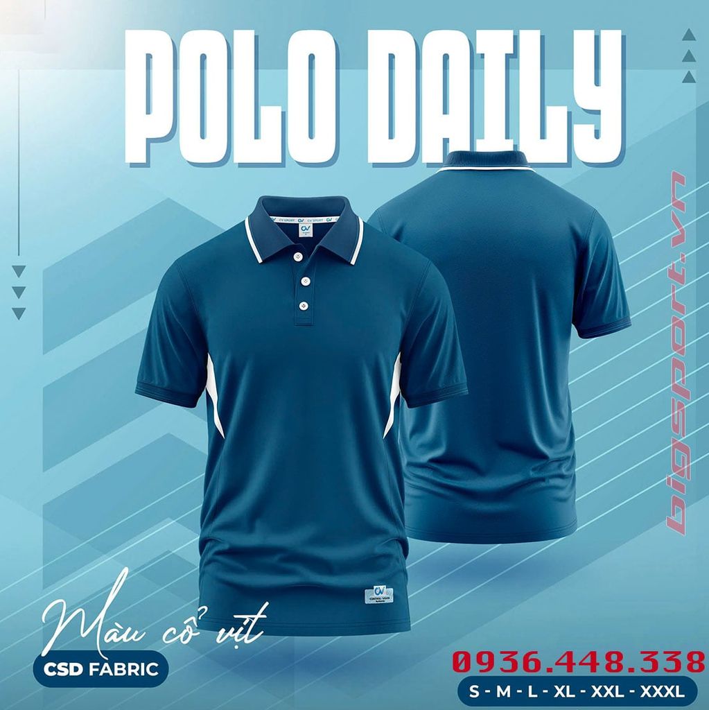 Áo Polo thể thao CV Daily