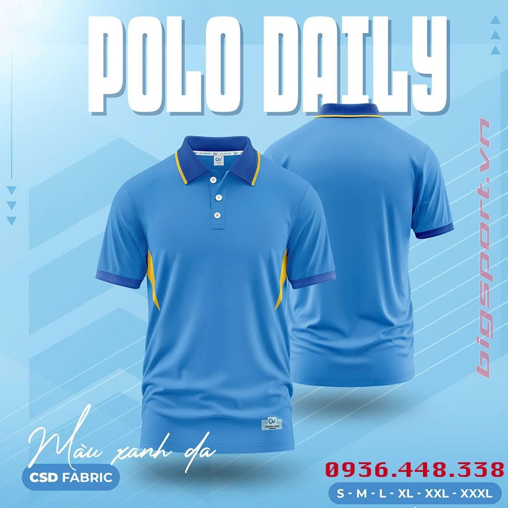 Áo Polo thể thao CV Daily