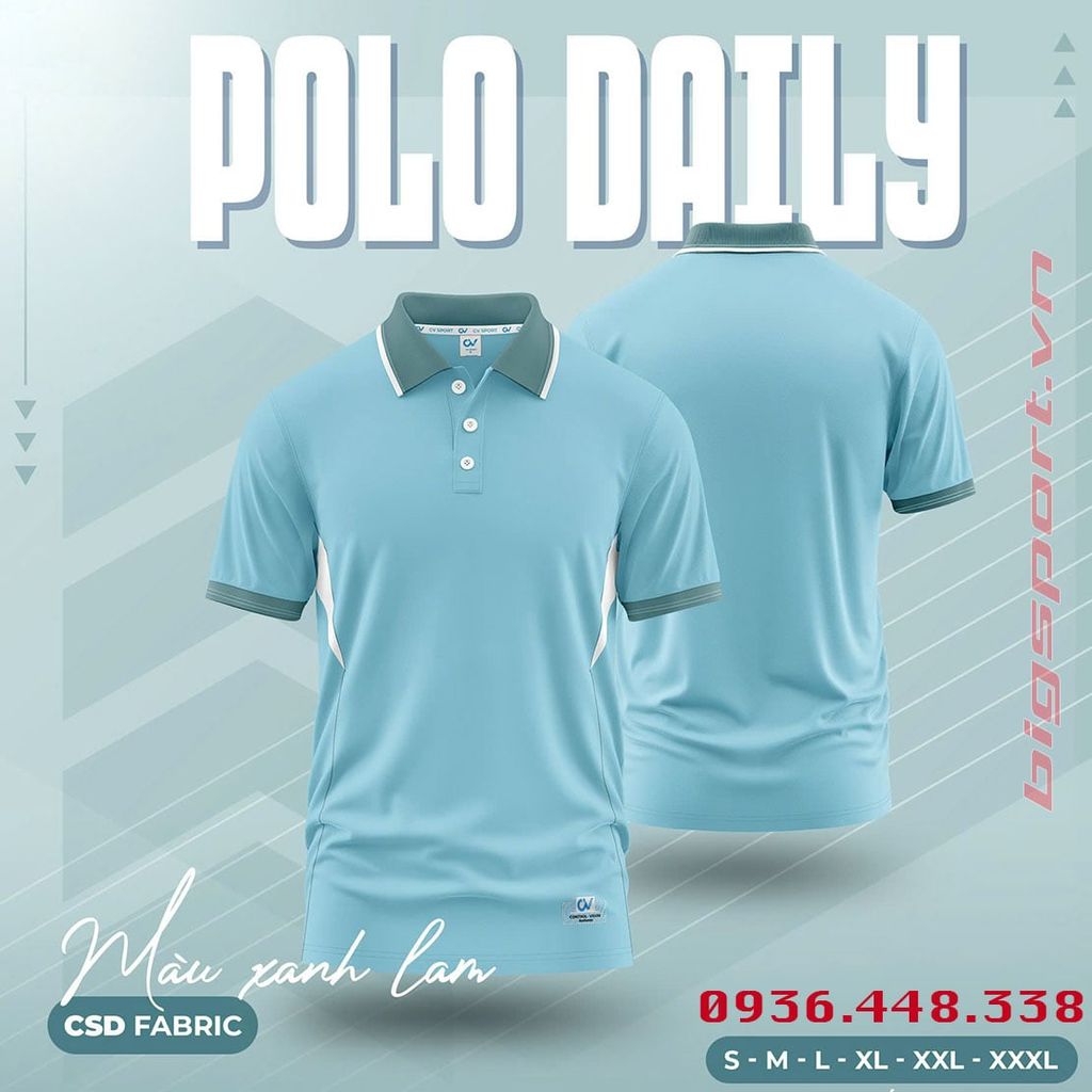 Áo Polo thể thao CV Daily
