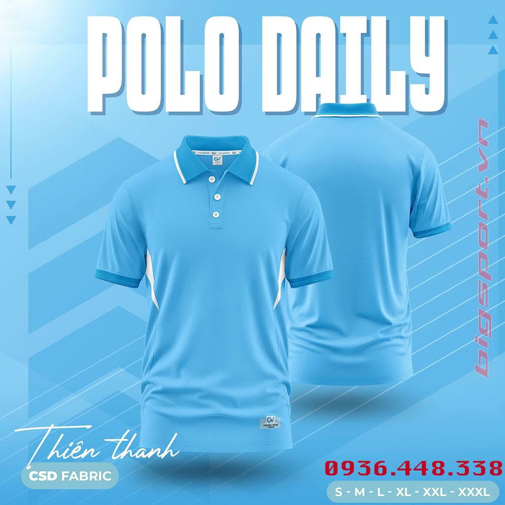 Áo Polo thể thao CV Daily
