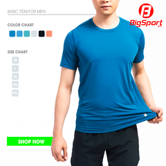 Áo thể thao nam cổ tròn Icado HT103