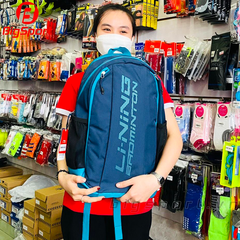 Balo cầu lông Lining ABSR142 màu xanh