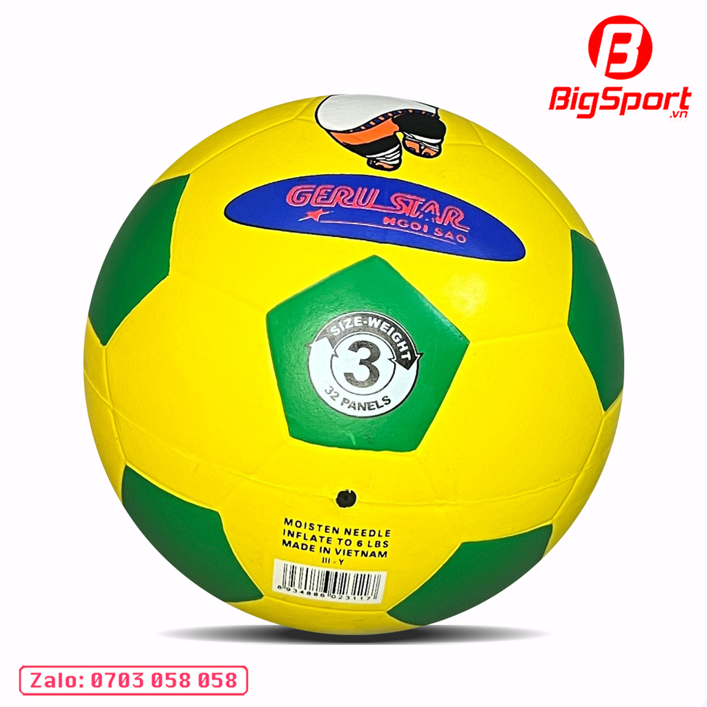 Quả bóng đá cao su GeruStar số 3
