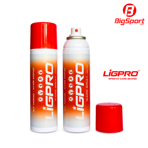 Chai xịt làm nóng cơ thể Ligpro